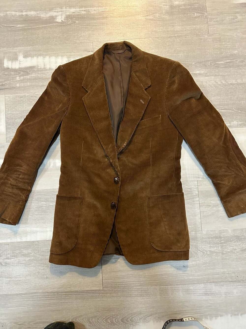 Martin Freedman New York Vintage Brown Corduroy Blazer Sport Coat